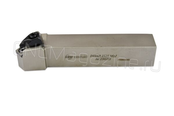 DSSNR2525M12 резец для наружного точения New Century