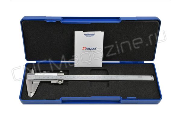 1220-3110 Штангенциркуль ШЦ нониусный с цельной рамкой и микроподачей, 0-200 мм/0-8", 0.05 мм/1/128"