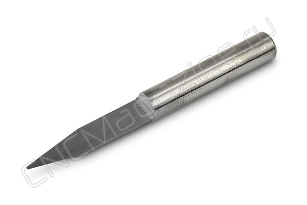 Гравер конический удлиненный J6300825 серия А, 0.8 мм, хвост 6 мм, угол 25° Djtol