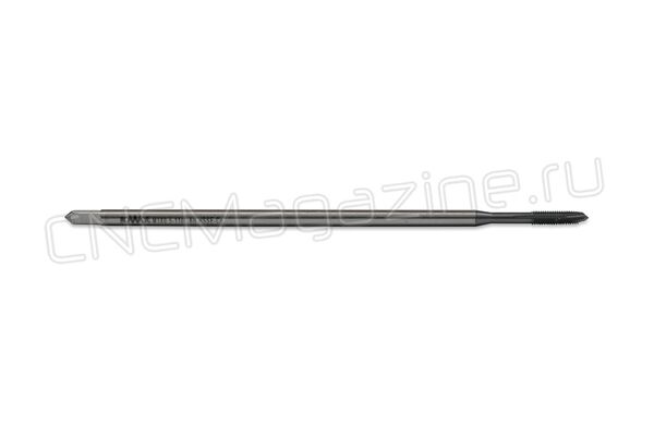 SA612003-LS Метчик M3x0.5 HSSE-Co 6H DIN371 прямая канавка с длинным хвостовиком TiCN
