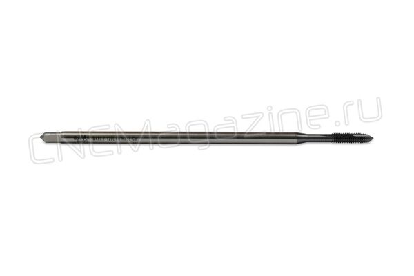 SA612004-LS Метчик M4x0.7 HSSE-Co 6H DIN371 прямая канавка с длинным хвостовиком TiCN