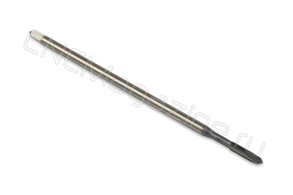 SA612004-LS Метчик M4x0.7 HSSE-Co 6H DIN371 прямая канавка с длинным хвостовиком TiCN