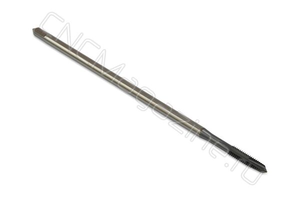 SA612006-LS Метчик M6x1 HSSE-Co 6H DIN371 прямая канавка с длинным хвостовиком TiCN
