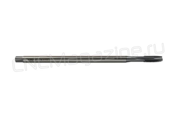 SA612007-LS Метчик M8x1.25 HSSE-Co 6H DIN371 прямая канавка с длинным хвостовиком TiCN
