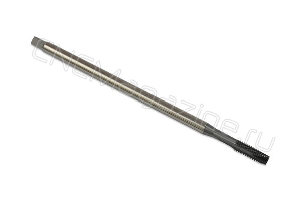 SA612007-LS Метчик M8x1.25 HSSE-Co 6H DIN371 прямая канавка с длинным хвостовиком TiCN