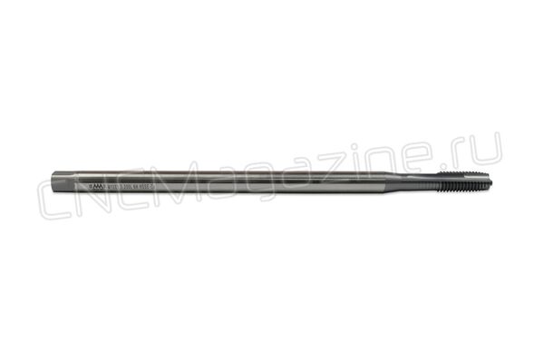 SA612009-LS Метчик M10x1.5 HSSE-Co 6H DIN371 прямая канавка с длинным хвостовиком TiCN