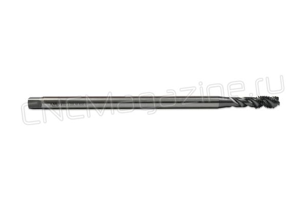 SA512009-LS Метчик M10x1.5 HSSE-Co 6H DIN371 со спиральной канавкой и длинным хвостовиком TiCN