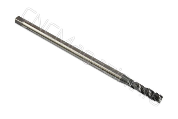 SA512009-LS Метчик M10x1.5 HSSE-Co 6H DIN371 со спиральной канавкой и длинным хвостовиком TiCN