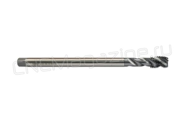 SA512108-LS Метчик M16x2 HSSE-Co 6H DIN371 со спиральной канавкой и длинным хвостовиком TiCN