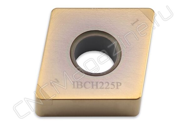 CNGA120408M-2 IBCH225P пластина для точения с двумя напайками PCBN
