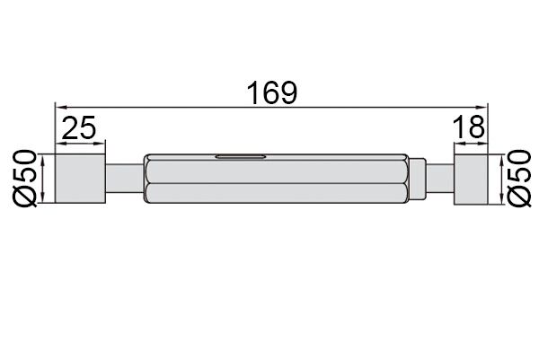 4124-50 Калибр-пробка гладкая Ø50 мм