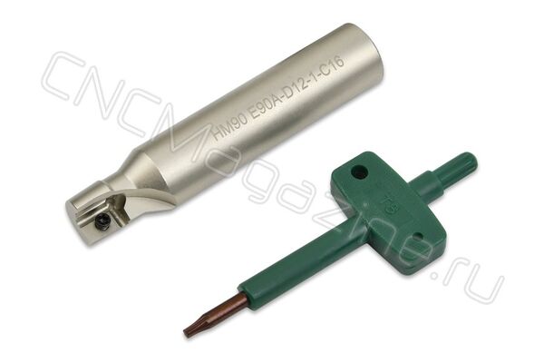 HM90 E90A-D12-1-C16 фреза концевая со сменными пластинами