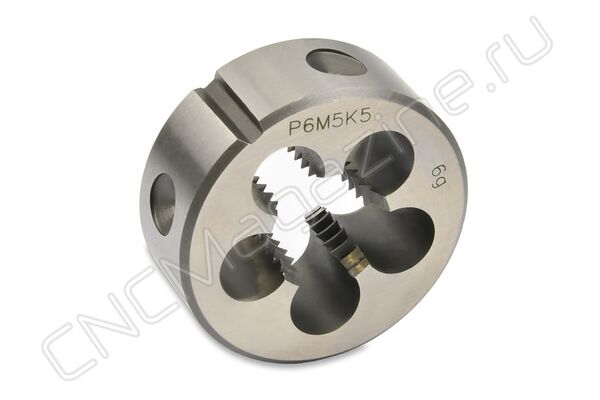 Плашка круглая для метрической резьбы М18х2.5 д45 ISO2568 Р6М5К5 (HSS-E)