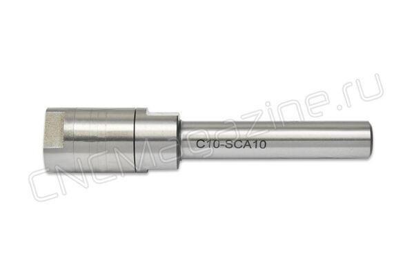 C10-SCA10 патрон для дисковых фрез, цилиндрический хвостовик