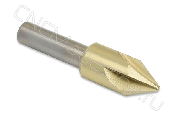 2.5x60x52x8 Р6М5 ZrN зенковка, цилиндрический хвостовик