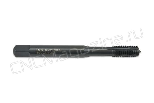 TPR05-DIN371-HSSE-M10 метчик M10x1.5 HSSE 6H DIN371 B с прямой канавкой VAP