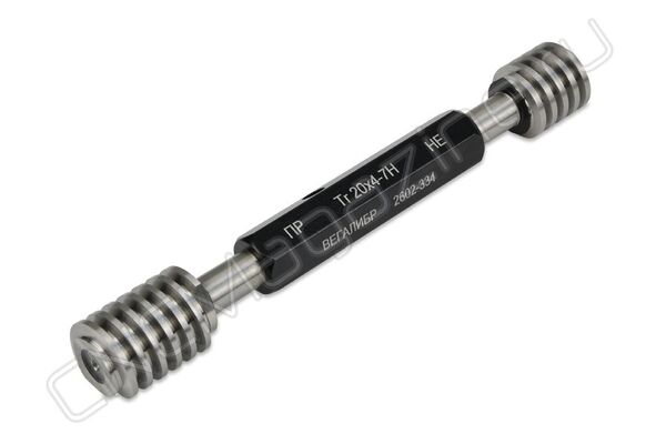 Калибр-пробка Tr 20x4 7H ПР-НЕ