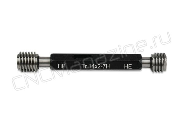 Калибр-пробка Tr 14x2 7H ПР-НЕ