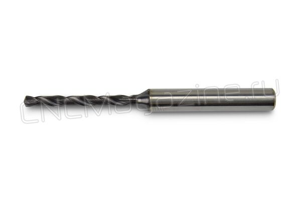DPR5L-030066-C сверло твердосплавное D3.0 5D DIN6535 TiAlN INTOOLPro