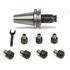 BT50-GT12-7 pcs Быстросменный резьбонарезной патрон с компенсацией по длине (набор)