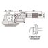 3108-100A Микрометр цифровой 75-100 мм, 0.001 мм, IP65