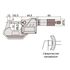 3108-150A Микрометр цифровой 125-150 мм, 0.001 мм, IP65