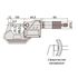 3108-175A Микрометр цифровой 150-175 мм, 0.001 мм, IP65