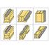6889-55 Призма с магнитным основанием 160x125x130 мм, 5-140 мм