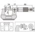 3282-25 Микрометр зубомерный 0-25 мм, 0.01 мм