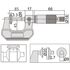 3282-75 Микрометр зубомерный 50-75 мм, 0.01 мм