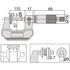 3282-100 Микрометр зубомерный 75-100 мм, 0.01 мм