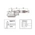 3560-25A Микрометр цифровой трубный 0-25 мм, 0.001 мм