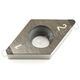 DCGW11T308M-2 IBH015P пластина для точения с двумя напайками PCBN