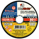 Круг отрезной по металлу прямой армированный 41 125 2.5 22.23 A 30 S BF 80 extra LUGA
