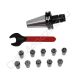 SK40-ER16-70 10PCS Патрон с набором цанг 10 шт (d1-10 мм)