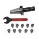 SK40-ER16-100 10PCS Патрон с набором цанг 10 шт (d1-10 мм)