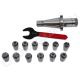 NT40-ER20-70 12PCS Патрон с набором цанг 12 шт (d2-13 мм)