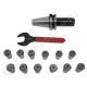 BT40-ER20-100 12PCS Патрон с набором цанг 12 шт (d2-13 мм)