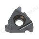 16ER6RD DM215 пластина резьбовая твердосплавная, Круглая резьба RD 30° DIN 405