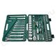 Набор инструмента универсальный 1/4", 1/2"DR, 82 предмета, Jonnesway S04H52482S