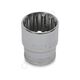 Головка торцевая SUPER TECH 3/8"DR, 19 мм, 3/4", E24 S68H3119 Jonnesway