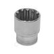 Головка торцевая SUPER TECH 1/2"DR, 30 мм, 1-3/16", E38 S68H4130 Jonnesway